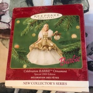 New in box- Hallmark Keepsake 2000 Celebration Barbie collectible ornament